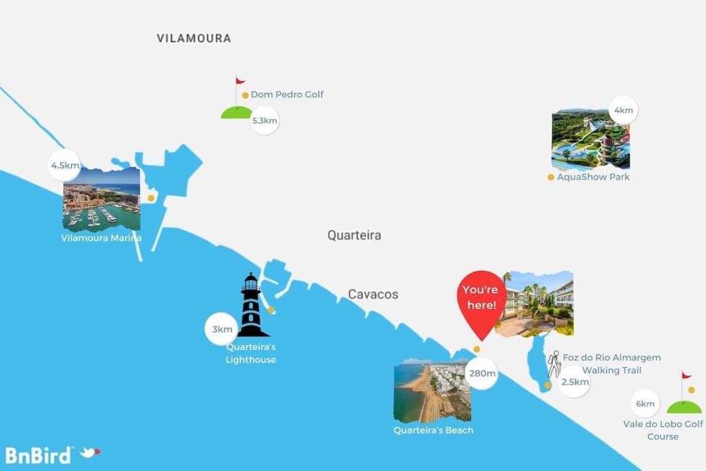 Cavalo Preto Premium Stays Quarteira Exteriér fotografie